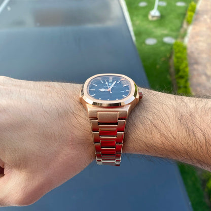 Reloj Jean Poedagar Nautilus rose Gold
