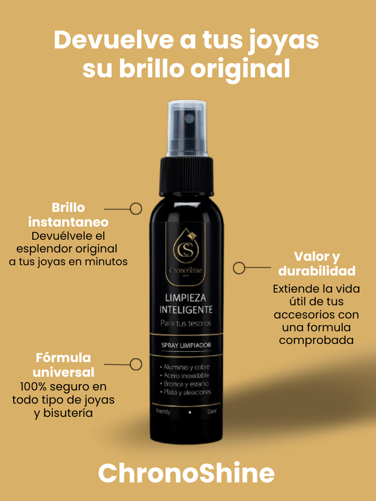 Chronoshine limpiador brilla joyas